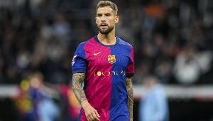 每体：次回合战多特，伊尼戈-马丁内斯可能轮休以避免染黄停赛