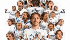 世俱杯官方晒海报致敬魔笛：13年的莫德里奇魔法，谢谢你卢卡